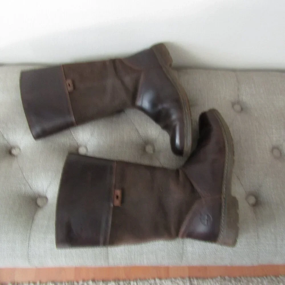 Timberland Earthkeeps Maplebrook Tall Boots Size 5.5